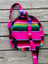 Load image into Gallery viewer, Hot Pink Sarape Backpack

